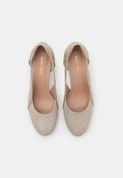 Toma de corriente ❤️ Anna Field Tacones - Gold, Mujer 🤩 -Anna Field Tienda de ventas 4c3b3e6413304164a1aad72327ebdb46