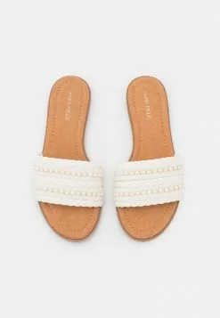 Descuento 💯 Anna Field 🩴 Sandalias Planas - White, Mujer 😍 -Anna Field Tienda de ventas 4c781312820a4d6f929f6e6914c3c81e