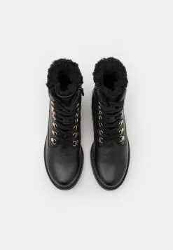 mejor venta ❤️ Anna Field LEATHER - Botines Con Cordones - Black, Mujer 👍 -Anna Field Tienda de ventas 4d8569bb42664db292a867032193f904