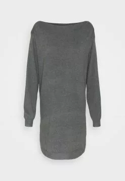 Promoción 😀 Anna Field Vestido De Punto - Dark Grey Mélange, Mujer 💯 -Anna Field Tienda de ventas 4e749fc6807247d4b09902294c3c4d41