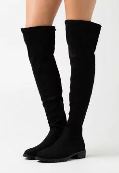 Venta express 😍 Anna Field Botas Mosqueteras - Black, Mujer ⌛