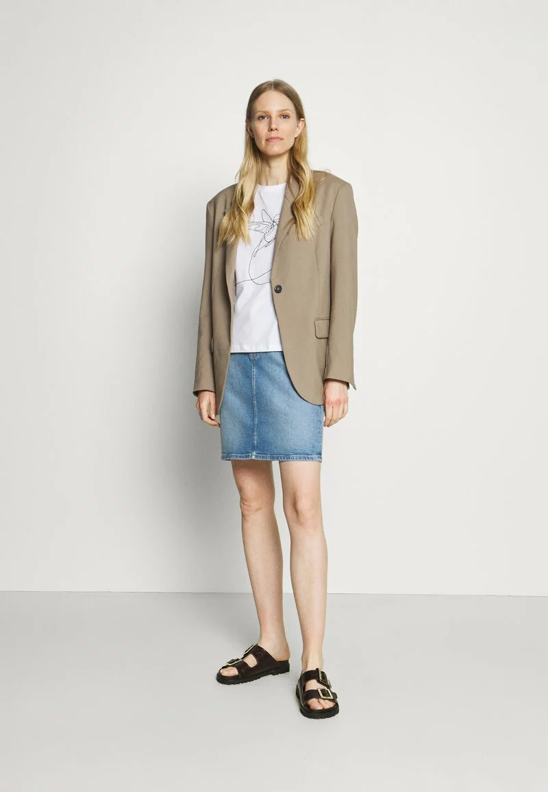 Mejor trato 🌟 Anna Field Camiseta Estampada - White, Mujer 🎉 2 Mejor trato 🌟 Anna Field Camiseta Estampada - White, Mujer 🎉 - Imagen 2