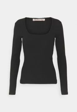 Nuevo 🌟 Anna Field Camiseta De Manga Larga - Black, Mujer 🌟