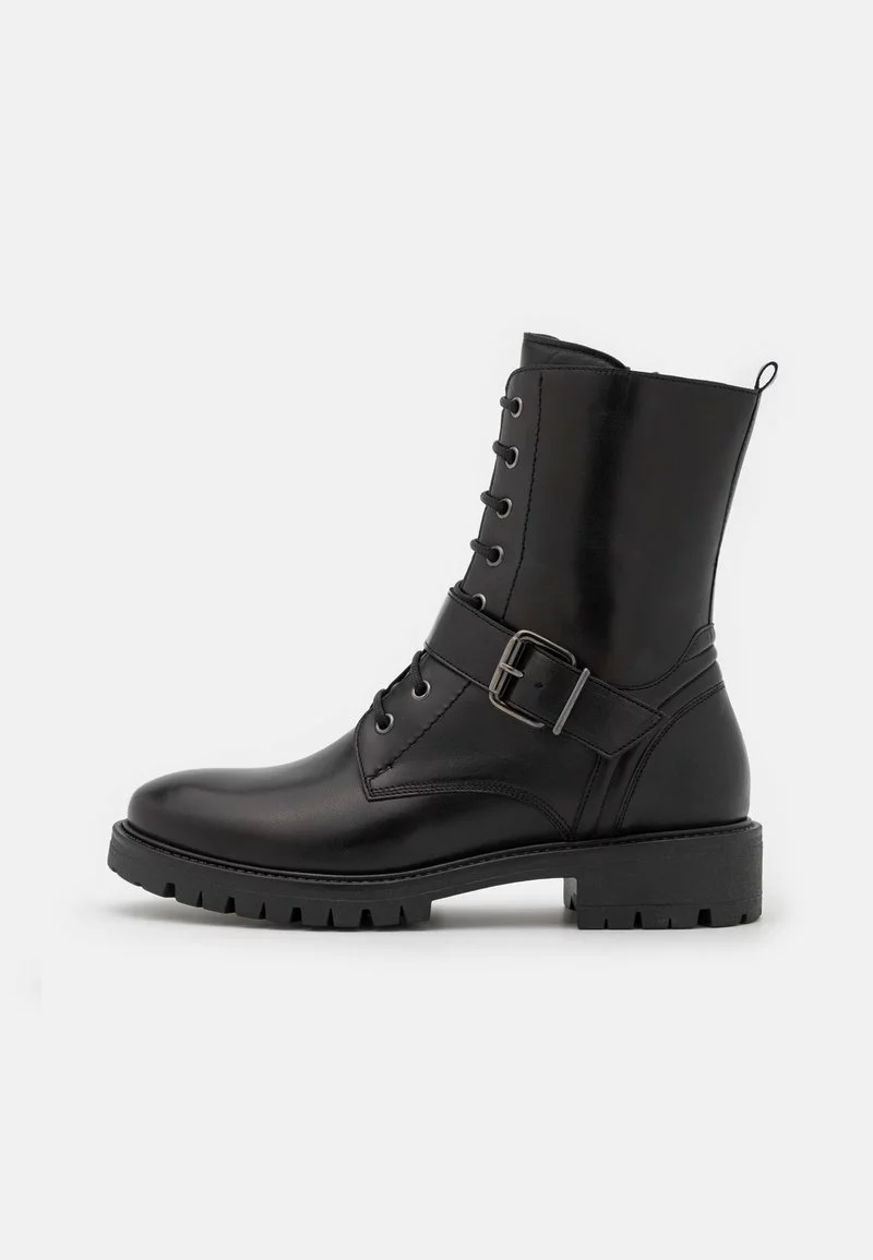 Nuevo 🧨 Anna Field LEATHER - Botines Camperos - Black, Mujer 🎉 2 Nuevo 🧨 Anna Field LEATHER - Botines Camperos - Black, Mujer 🎉 - Imagen 2