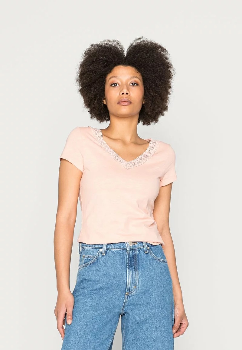 Comprar 👍 Anna Field Camiseta Básica - Light Pink, Mujer 🛒 1 Comprar 👍 Anna Field Camiseta Básica - Light Pink, Mujer 🛒