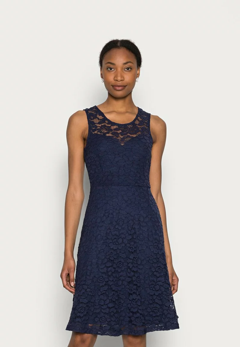 Mejor trato 🔔 Anna Field Vestido De Cóctel - Dark Blue, Mujer ✨ 1 Mejor trato 🔔 Anna Field Vestido De Cóctel - Dark Blue, Mujer ✨