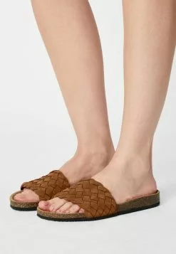 Comprar 🛒 Anna Field 🩴 Sandalias Planas - Cognac, Mujer 🧨