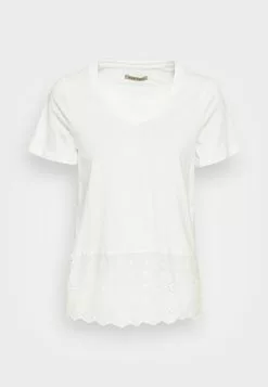 Comprar 🔔 Anna Field Camiseta Básica - Off White, Mujer 🌟 -Anna Field Tienda de ventas 54693ee0d2684c08bc976cac8b490693
