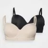 Comprar 💯 Anna Field 2 PACK - Sujetador Básico - Black/nude, Mujer 👏