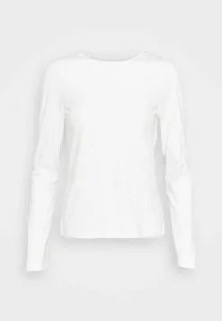 ofertas 👍 Anna Field Camiseta De Manga Larga - White, Mujer 🌟