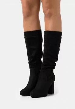 Gran venta 🤩 Anna Field Botas Con Plataforma - Black, Mujer 🔥