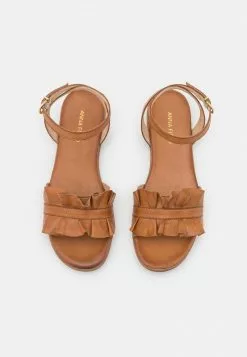 Nuevo 🧨 Anna Field LEATHER - 🩴 Sandalias - Cognac, Mujer ⭐ -Anna Field Tienda de ventas 5616cbb6bab74ab995d0886bca41ed76