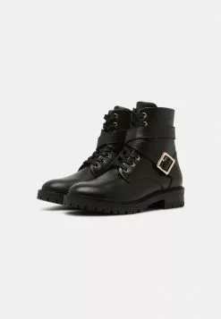 Venta express 😍 Anna Field LEATHER - Botines Con Cordones - Black, Mujer 😉 -Anna Field Tienda de ventas 57b18414388843f3b4da01f04a412280