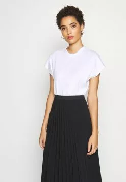 Barato 🎉 Anna Field Camiseta Básica - White, Mujer 🛒