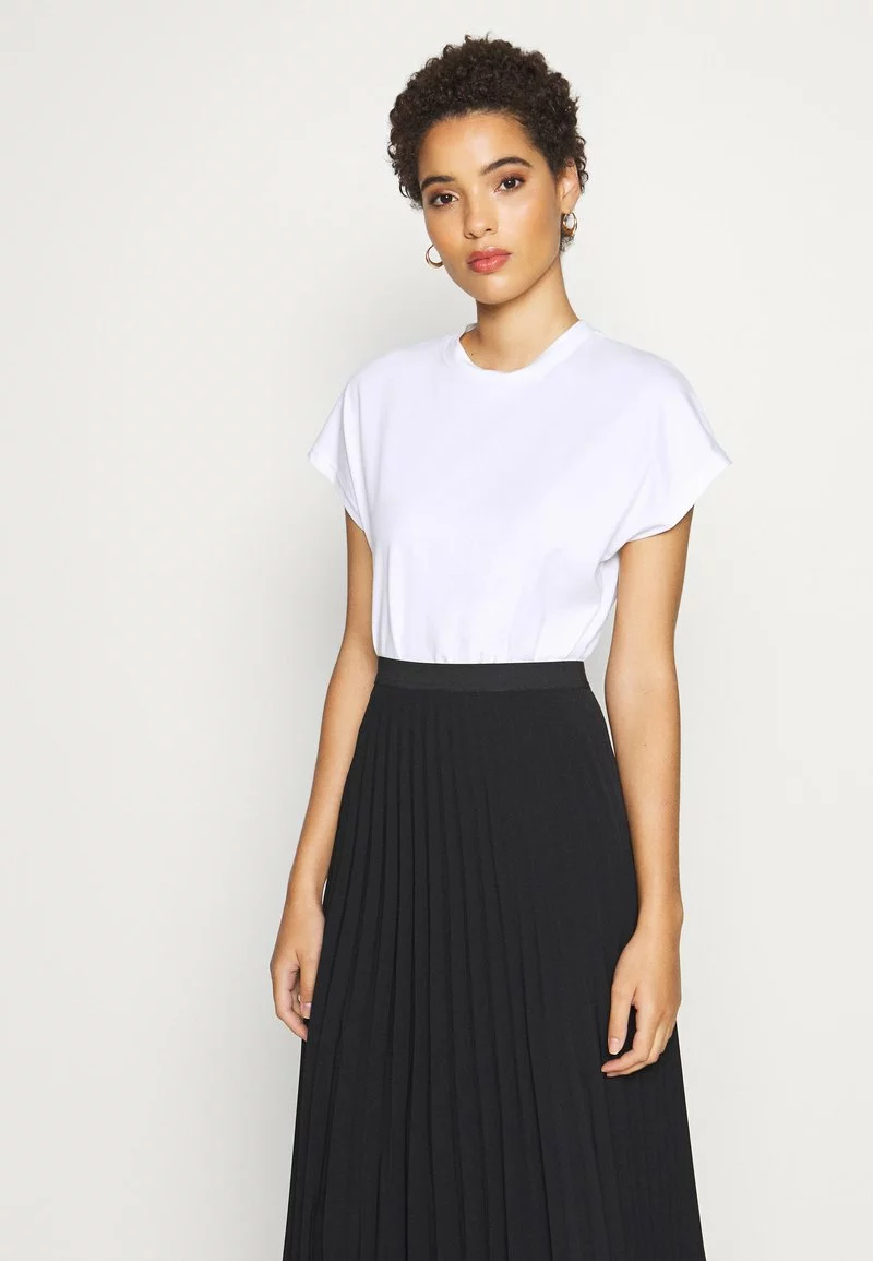 Barato 🎉 Anna Field Camiseta Básica - White, Mujer 🛒 1 Barato 🎉 Anna Field Camiseta Básica - White, Mujer 🛒