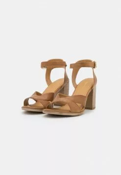 Venta al por mayor 🌟 Anna Field LEATHER - 🩴 Sandalias De Tacón - Light Brown, Mujer 🔔 -Anna Field Tienda de ventas 5aa1533ee5d348efb2522ea4d1ccae64