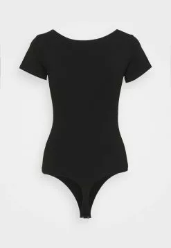 Nuevo 👏 Anna Field 2PP SHORT SLEEVES BODIES - Body - Black, Mujer ✨ -Anna Field Tienda de ventas 5c77cdd985d64e77aabe53a7e44e4039