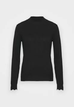 10 mejores 😍 Anna Field SCALLOP DETAIL JUMPER - Jersey De Punto - Black, Mujer 🔔 -Anna Field Tienda de ventas 6053a90c6af443feb4fa23ef38fae4b8