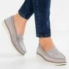 Lo mas barato 💯 Anna Field COMFORT LEATHER - Mocasines - Grey, Mujer ⌛