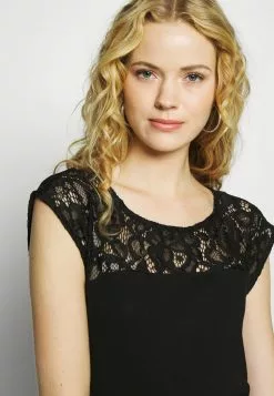 Promoción 🌟 Anna Field Camiseta Básica - Black, Mujer ✔️ -Anna Field Tienda de ventas 63ff6489e5724eecacfbf9ec0b79042c