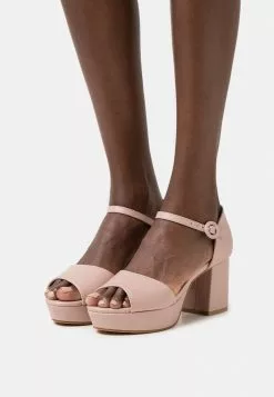 ofertas 🔥 Anna Field 🩴 Sandalias Con Plataforma - Light Pink, Mujer 👏