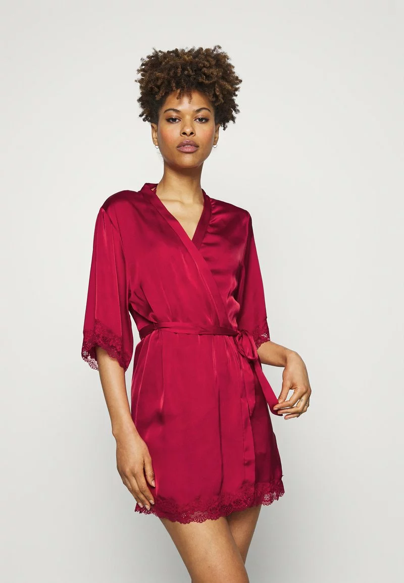 mejor venta 🎉 Anna Field ARIANA GIFT SET - Albornoz - Dark Red, Mujer 👍 2 mejor venta 🎉 Anna Field ARIANA GIFT SET - Albornoz - Dark Red, Mujer 👍 - Imagen 2