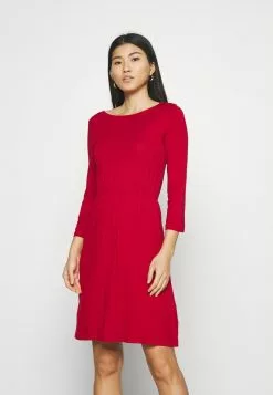 Para estrenar 🤩 Anna Field Mini Waisted Basic 👗 Dress - Vestido Ligero - Red, Mujer 😍