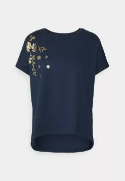 Toma de corriente 🥰 Anna Field Camiseta Estampada - Dark Blue, Mujer 👏
