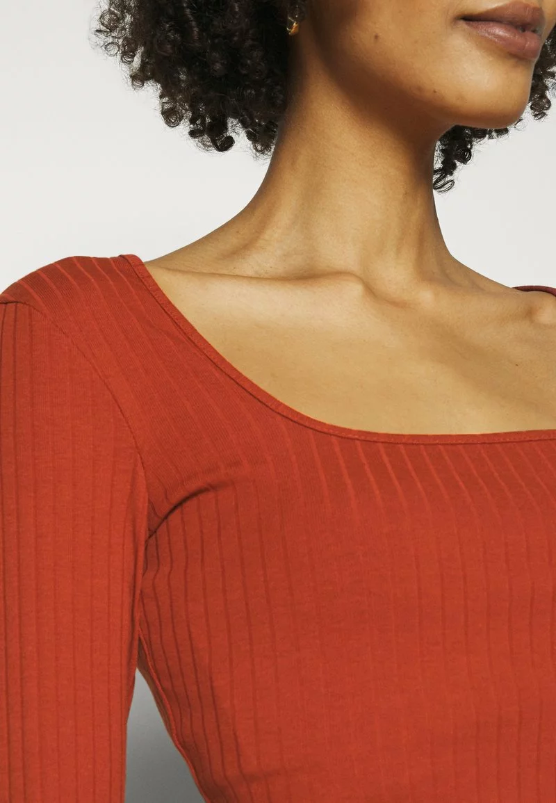 Toma de corriente 🤩 Anna Field Camiseta De Manga Larga - Brown, Mujer ❤️ 5 Toma de corriente 🤩 Anna Field Camiseta De Manga Larga - Brown, Mujer ❤️ - Imagen 5