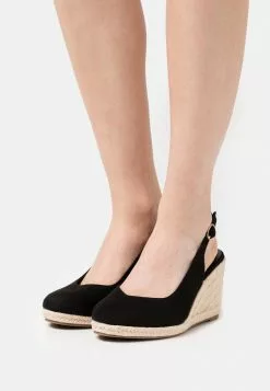Nuevo 👍 Anna Field 🩴 Sandalias Con Plataforma - Black, Mujer 🥰
