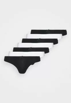 Nuevo 😀 Anna Field GEORGINA 7PP THONG COTTON - Tanga - Black/white, Mujer 👏 10 Nuevo 😀 Anna Field GEORGINA 7PP THONG COTTON - Tanga - Black/white, Mujer 👏 -Anna Field Tienda de ventas 6aea1dd502964fdd8c8e2e8eed194e69