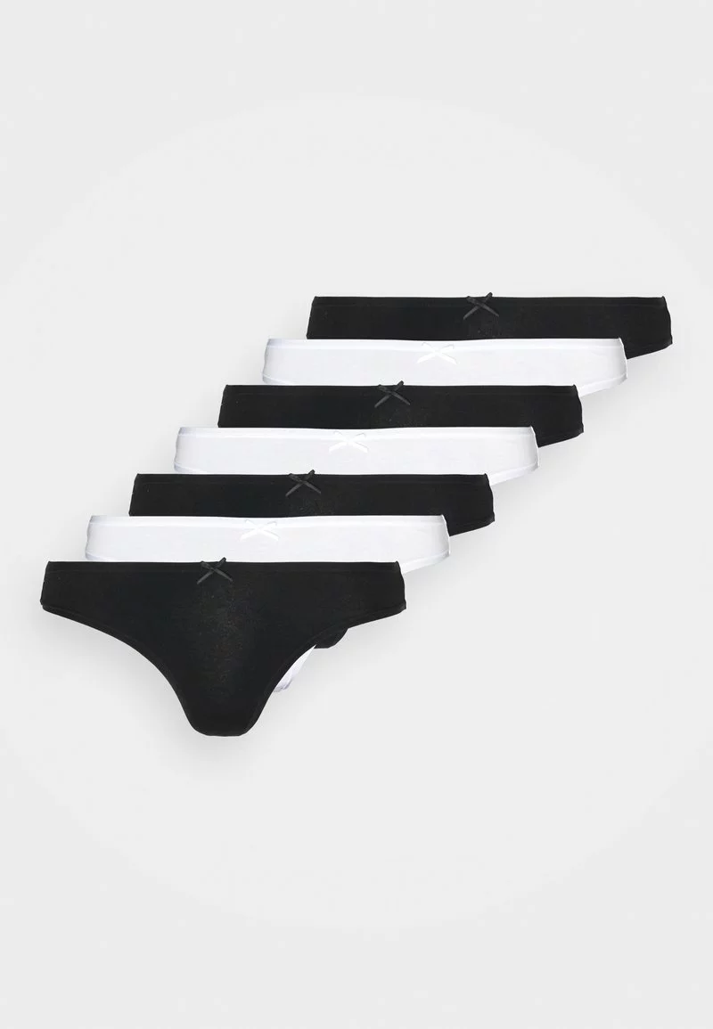Nuevo 😀 Anna Field GEORGINA 7PP THONG COTTON - Tanga - Black/white, Mujer 👏 5 Nuevo 😀 Anna Field GEORGINA 7PP THONG COTTON - Tanga - Black/white, Mujer 👏 - Imagen 5