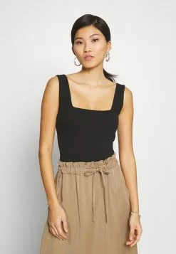 Barato 🌟 Anna Field Top - Black, Mujer 😀