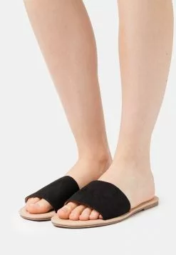 Para estrenar 👏 Anna Field 2 PACK - 🩴 Sandalias Planas - Black/yellow, Mujer 🥰