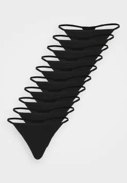 ofertas 😍 Anna Field CODY 10PP COTTON THONG - Tanga - Black, Mujer 💯 -Anna Field Tienda de ventas 6de15257f4c74e21863d51ea6a809790