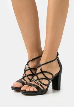 Comprar ⭐ Anna Field LEATHER - 🩴 Sandalias De Tacón - Black, Mujer ❤️