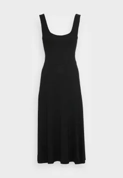 Lo mas barato 😀 Anna Field WIDE STRAP FIT MIDI 👗 DRESS - Vestido Ligero - Black, Mujer 🎉 -Anna Field Tienda de ventas 70a852c3102c439fb635b93671acd015