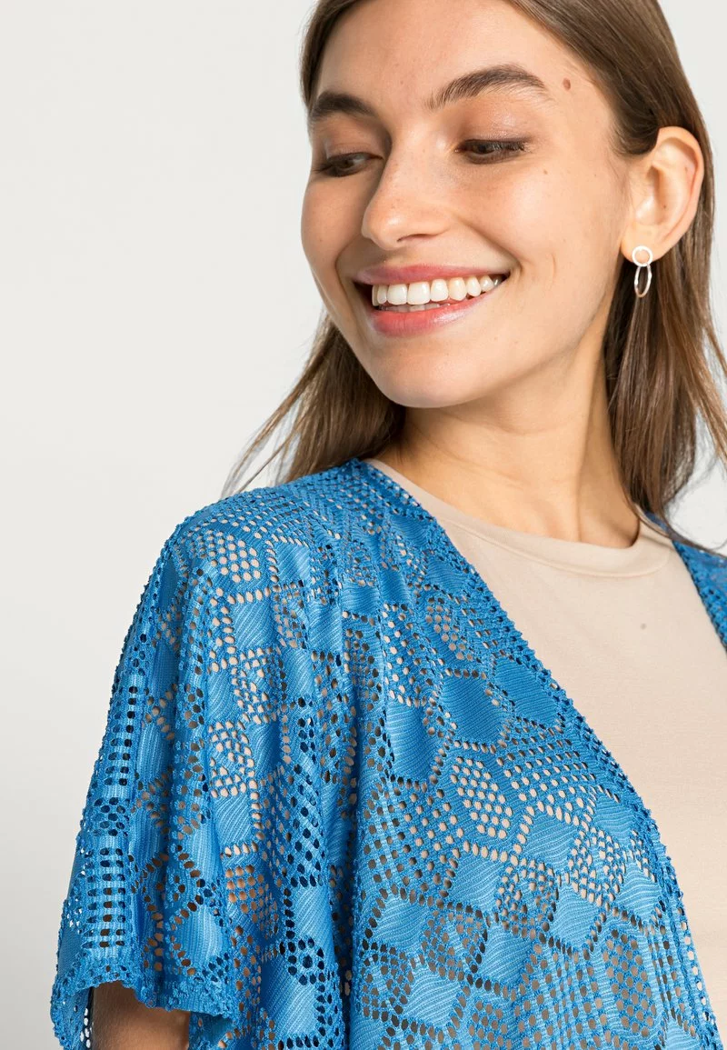 Lo mas barato ❤️ Anna Field Poncho - Blue, Mujer ✔️ 5 Lo mas barato ❤️ Anna Field Poncho - Blue, Mujer ✔️ - Imagen 5