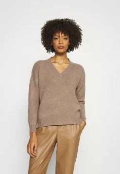 Mejor precio 🧨 Anna Field Jersey De Punto - Taupe, Mujer 💯
