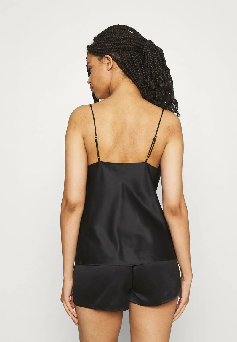 Presupuesto ⌛ Anna Field SIMPLE SATIN SHORT SET - Pijama - Black, Mujer ❤️ 3 Presupuesto ⌛ Anna Field SIMPLE SATIN SHORT SET - Pijama - Black, Mujer ❤️ - Imagen 3