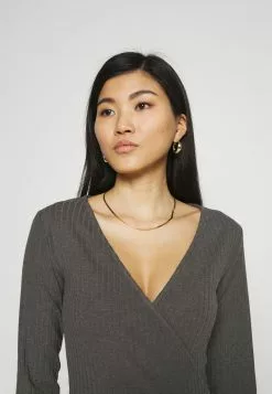 Toma de corriente 🛒 Anna Field Vestido De Punto - Mottled Dark Grey, Mujer 🥰 -Anna Field Tienda de ventas 723573997bc94ef6b9b89156e150c74d