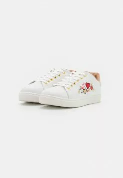 Para estrenar 🎁 Anna Field LOVE - Zapatillas - White/gold/pink, Mujer 🌟 8 Para estrenar 🎁 Anna Field LOVE - Zapatillas - White/gold/pink, Mujer 🌟 -Anna Field Tienda de ventas 7316f95bdcb344b4adcf267cb144ed97