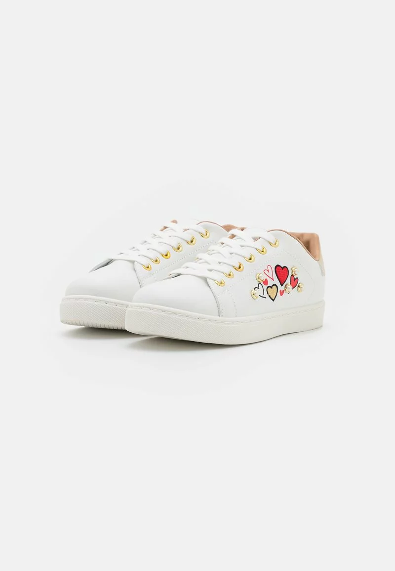 Para estrenar 🎁 Anna Field LOVE - Zapatillas - White/gold/pink, Mujer 🌟 3 Para estrenar 🎁 Anna Field LOVE - Zapatillas - White/gold/pink, Mujer 🌟 - Imagen 3