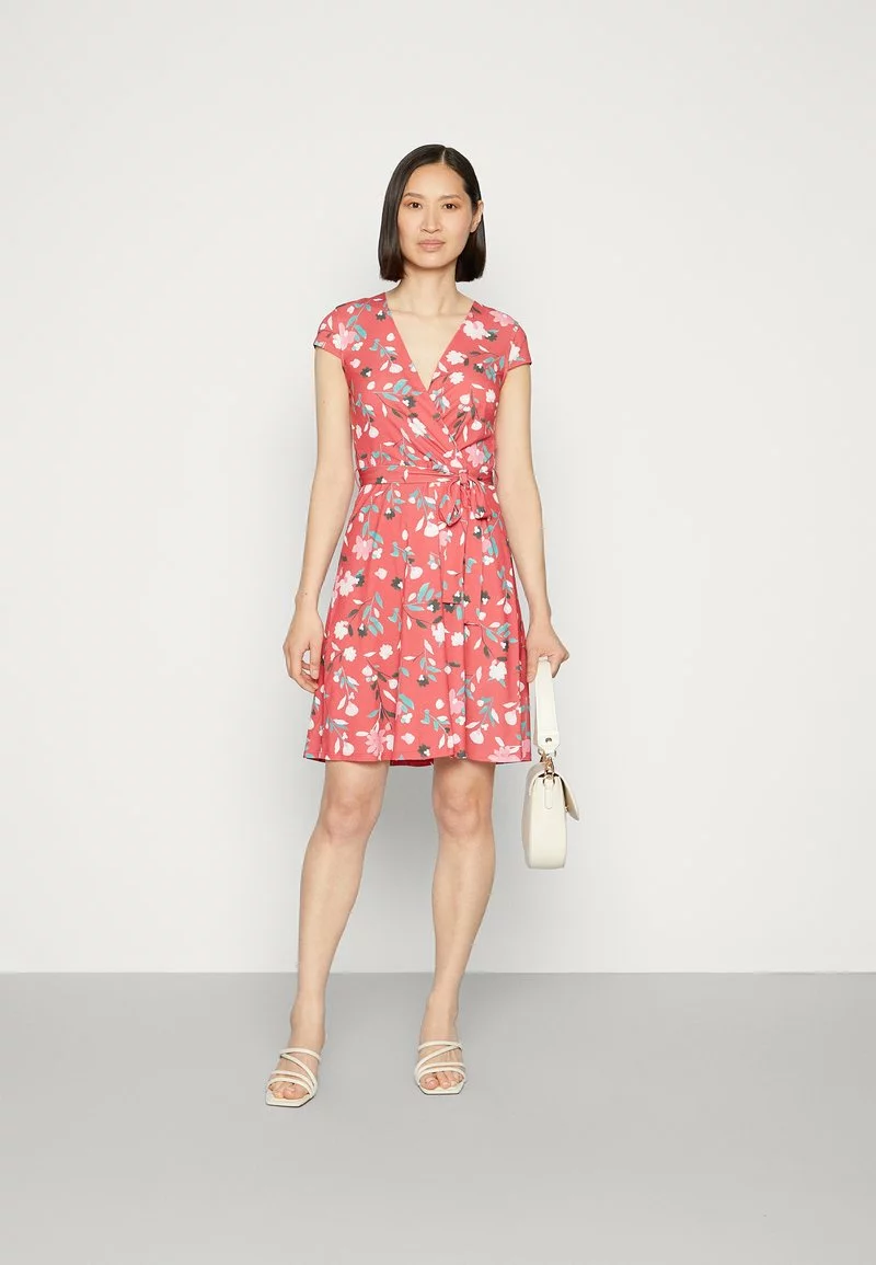 mejor venta ⭐ Anna Field Vestido Ligero - Red/multi-coloured, Mujer 🎉 2 mejor venta ⭐ Anna Field Vestido Ligero - Red/multi-coloured, Mujer 🎉 - Imagen 2