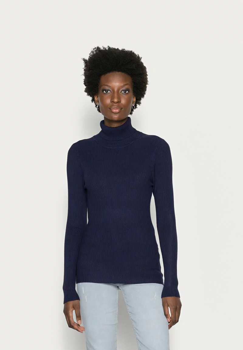 Cupón 😉 Anna Field TURTLE NECK - Jersey De Punto - Dark Blue, Mujer 👍 1 Cupón 😉 Anna Field TURTLE NECK - Jersey De Punto - Dark Blue, Mujer 👍