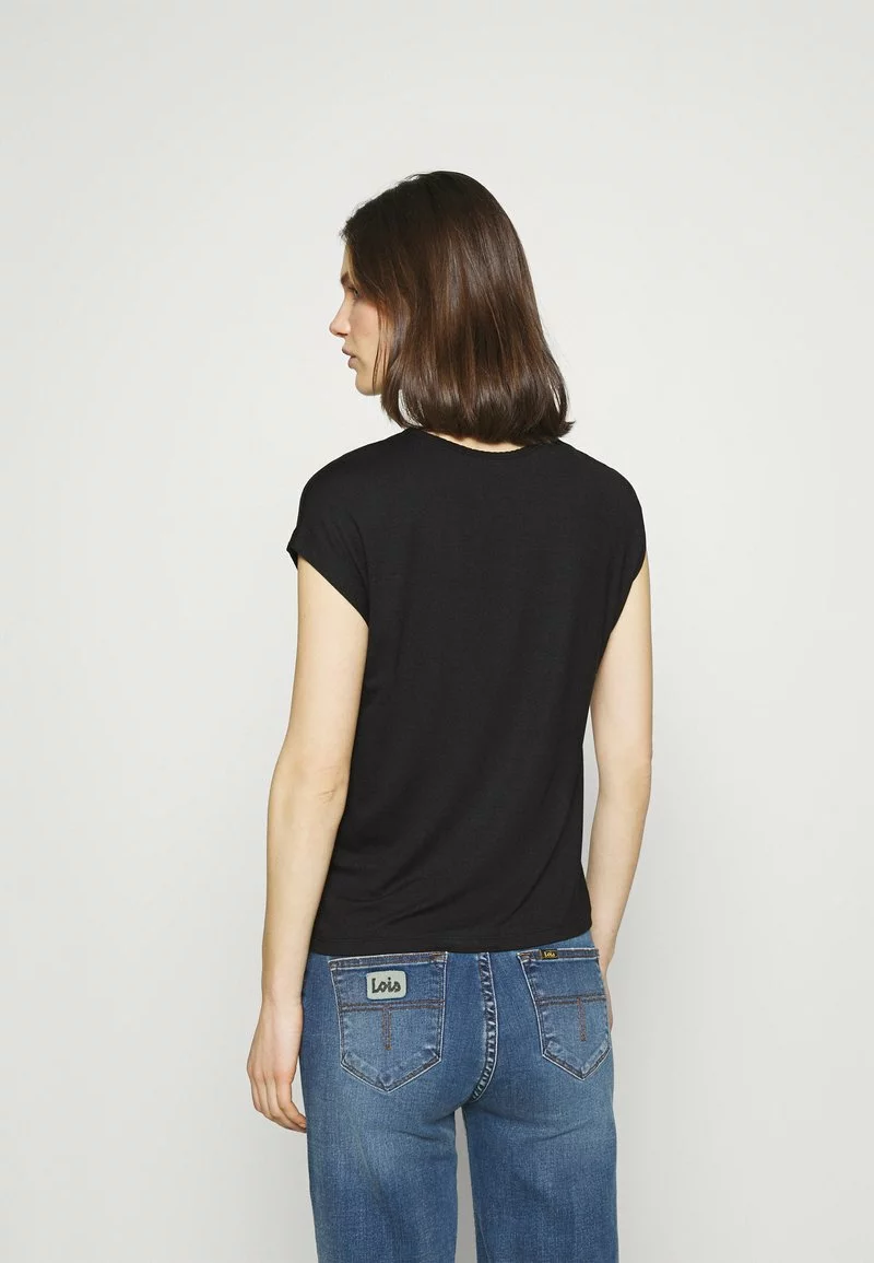 Venta express ✔️ Anna Field Camiseta Básica - Black, Mujer ⌛ 3 Venta express ✔️ Anna Field Camiseta Básica - Black, Mujer ⌛ - Imagen 3