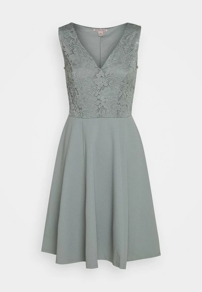 mejor venta ✔️ Anna Field Vestido De Cóctel - Slate Grey, Mujer ❤️ 6 mejor venta ✔️ Anna Field Vestido De Cóctel - Slate Grey, Mujer ❤️ - Imagen 6