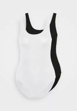 Lo mas barato 😉 Anna Field 2PP SINGLET BODY WITH BRIEF SHAPE - Body - Black/white, Mujer 🔔 -Anna Field Tienda de ventas 7583ab55b9d04c20b62b86f54d97532d