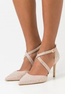 Toma de corriente 😀 Anna Field LEATHER - Zapatos Altos - Beige, Mujer 👏