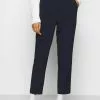 Gran venta 🤩 Anna Field BASIC BUSSINESS PANTS - Pantalones - Dark Blue, Mujer 🔥